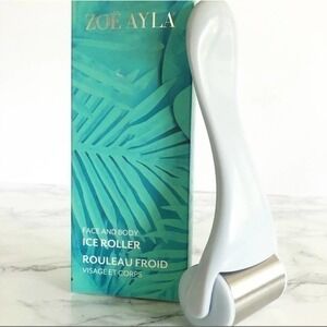 NEW Zoe Ayala Face and Body Ice Roller cold therapy rejuvenate skin skincare